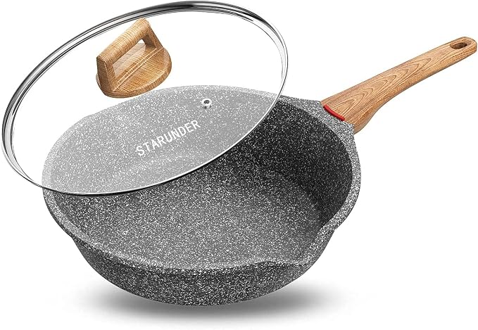 Starunder Induction Nonstick Skillet Frying Pan - Image 4