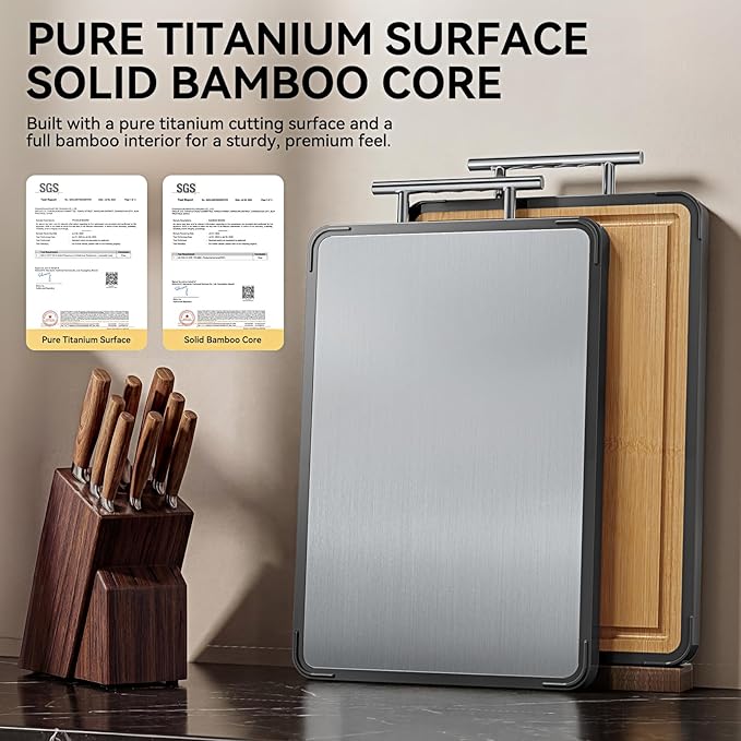Mothers Day Gifts, Titanium Cutting Board - Image 6