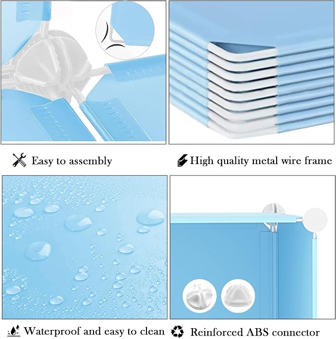 AWTATOS Closet Organizer 8 Cube Storage Shelves Closet Storage Clothes - Image 7