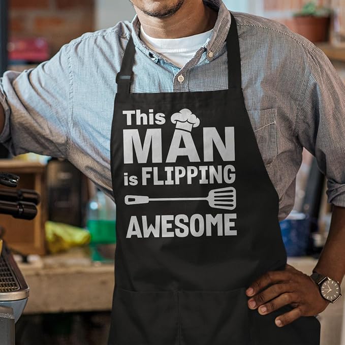 SANDJEST Funny Mens Aprons - Image 5