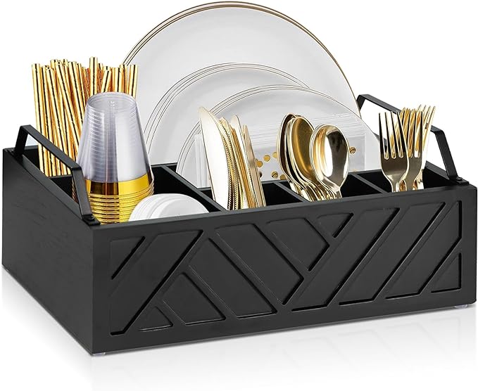 Ukonvi Paper Plate Dispenser and Holder by Ukonvi
