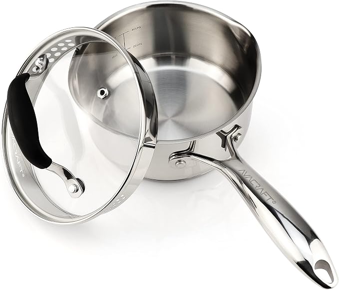 AVACRAFT Stainless Steel Saucepan by AVACRAFT
