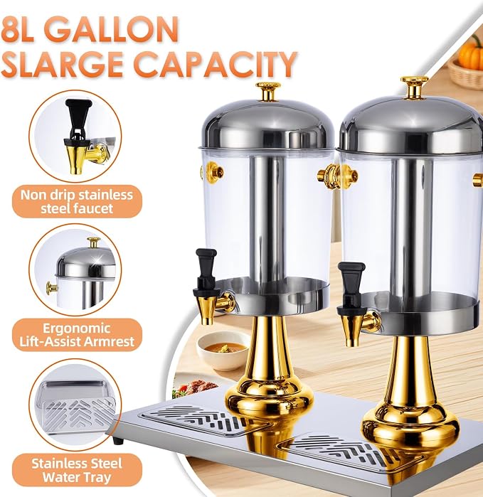 2 Gallon Beverage Dispenser - Image 4