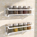 LUCYCAZ 2 Pack Wall Mounted Spice Rack by LUCYCAZ