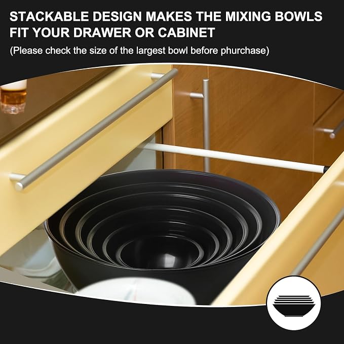 Greentainer Plastic Mixing Bowls - Image 3