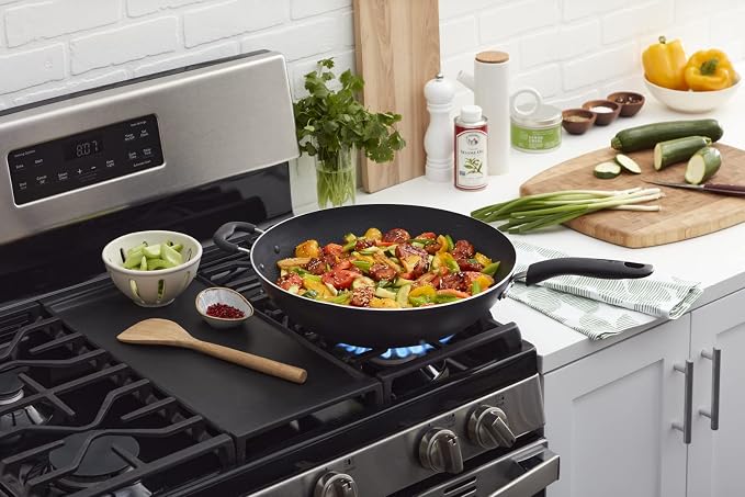 T-Fal Specialty Nonstick Woks & Stir-Fry Pan 14 Inch Oven Broiler Safe 350F - Image 4