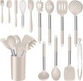 E-far 14 Pieces Silicone Cooking Utensils Set, Kitchen Utensils Set by E-far