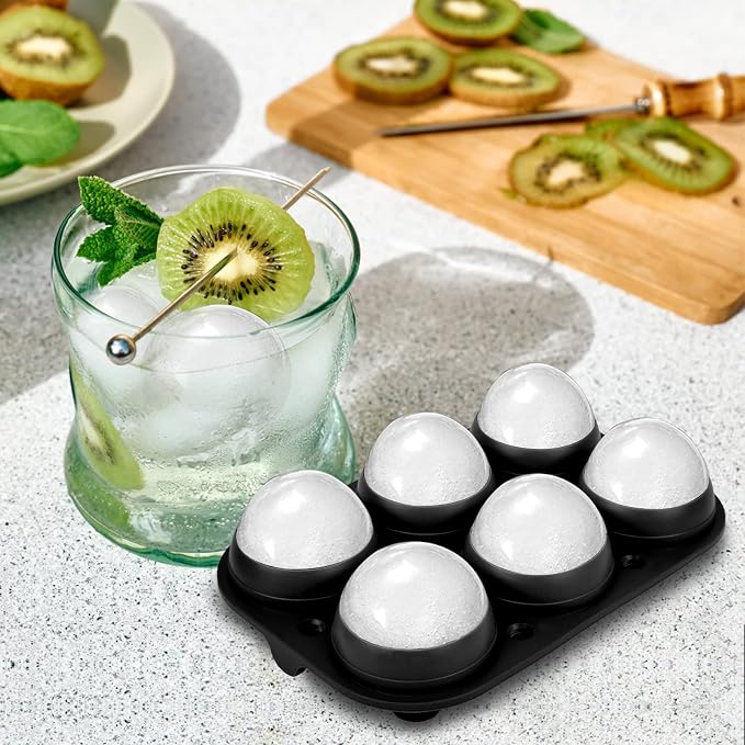 Samuelworld Premium Ice Tray Combo, Large Ice Sphere Maker & Giant Ice Cube - Image 8