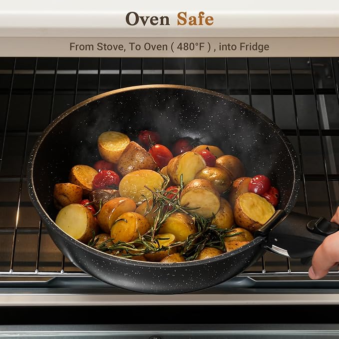 SODAY 15Pcs Pots and Pans Set Non Stick, Cookware Sets - Image 8