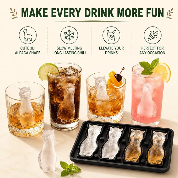 Alpaca Ice Cube Tray Mold - Image 5