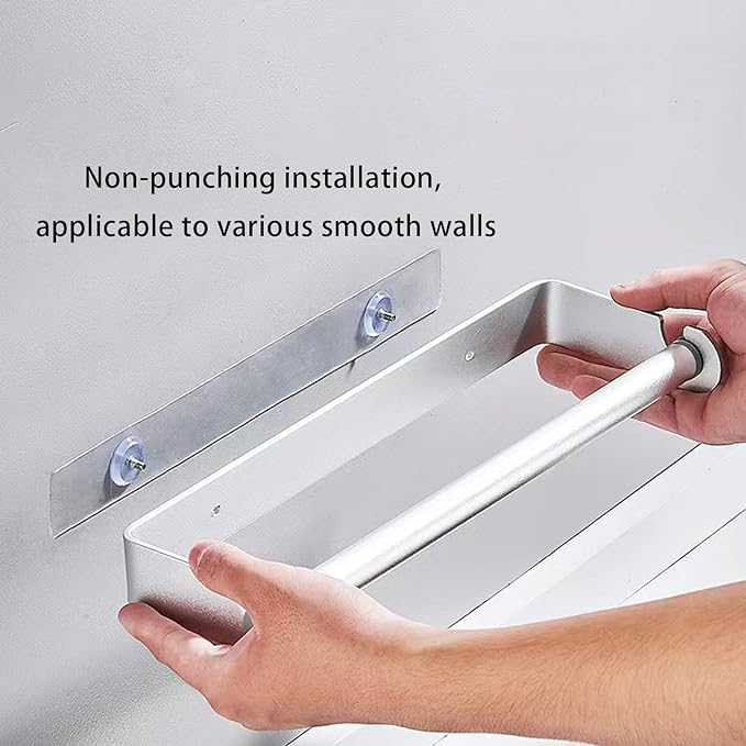 Aheucndg Paper Towel Holder for Kitchen, Wall Mount Paper Towel Holder - Image 5