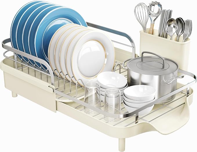 SNTD Dish Drying Rack, Expandable Dish Rack - Image 8