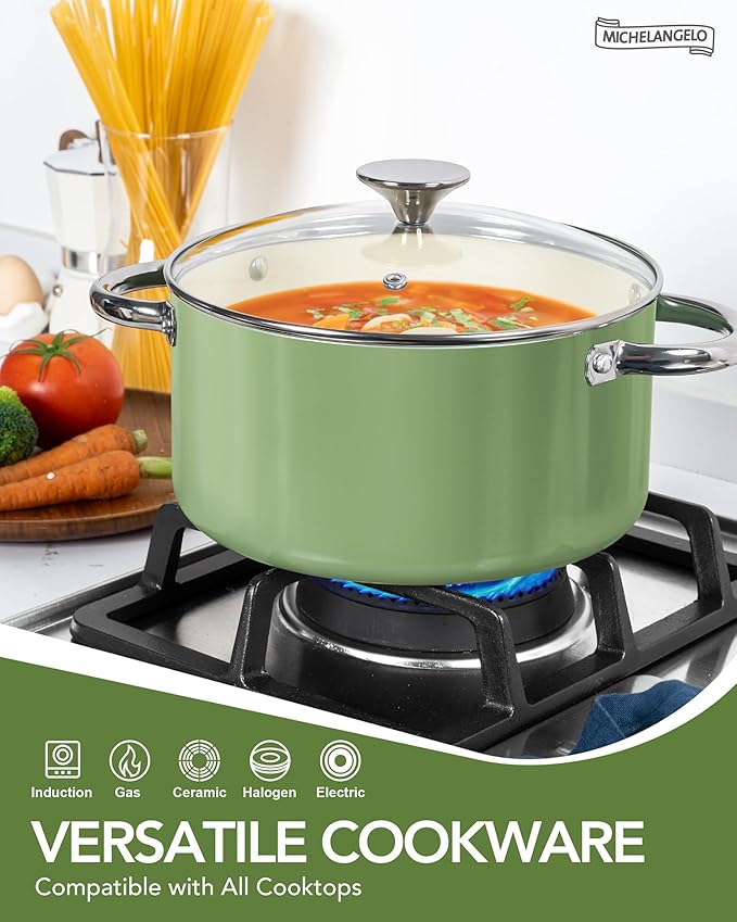MICHELANGELO Pots and Pans Set Non Stick - Image 4