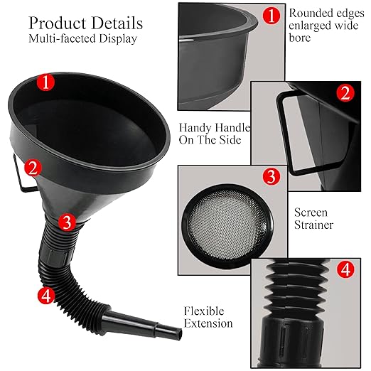 Flex Funnel - Wide Mouth Flexible Funnel - Image 2