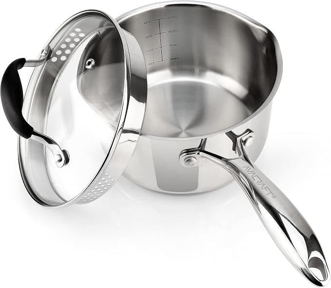 AVACRAFT Stainless Steel Saucepan by AVACRAFT