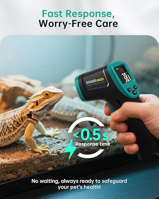 ERICKHILL ROOKMAX Infrared Thermometer Gun, Non-Contact Laser, Adjustable - Image 4