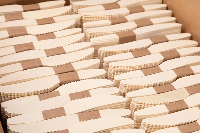 Disposable Wooden Cutlery Set - Image 2