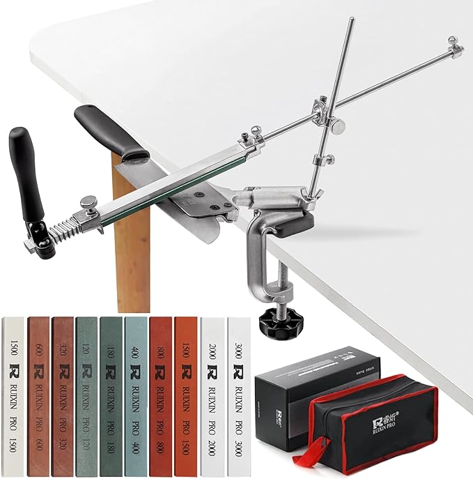 Upgraded RUIXIN PRO RX-008 Professional Knife Sharpener by Moviron