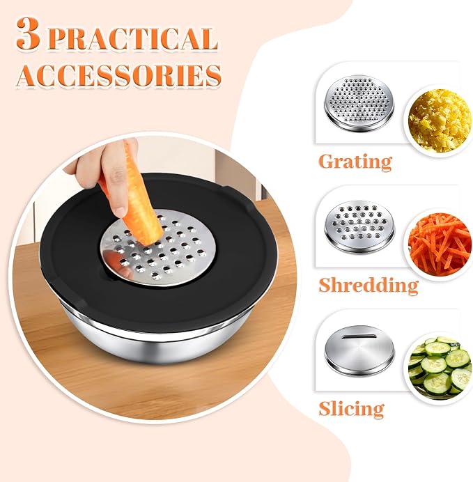 21PCS Mixing Bowls with Lids Set - Image 3
