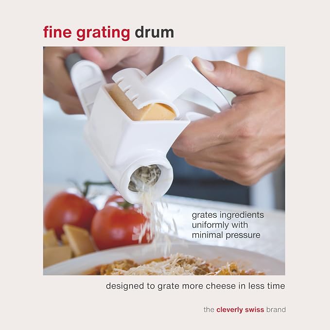 Zyliss Classic Rotary Cheese Grater - Image 3