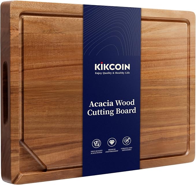 Kikcoin Acacia Wood Cutting Boards by Kikcoin