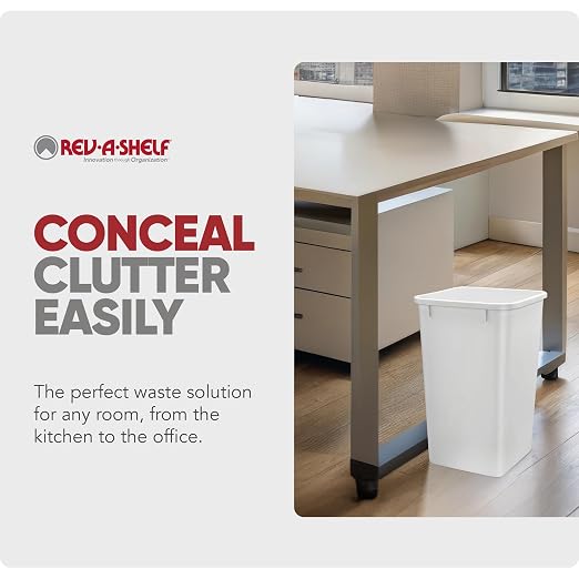 Rev-A-Shelf 35 Quart Kitchen Sink Garbage Can - Image 5