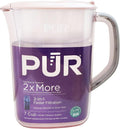 PUR 7-Cup Water Pitcher, 1 Genuine Filter, Great-tasting Water, Dishwasher Safe by PUR