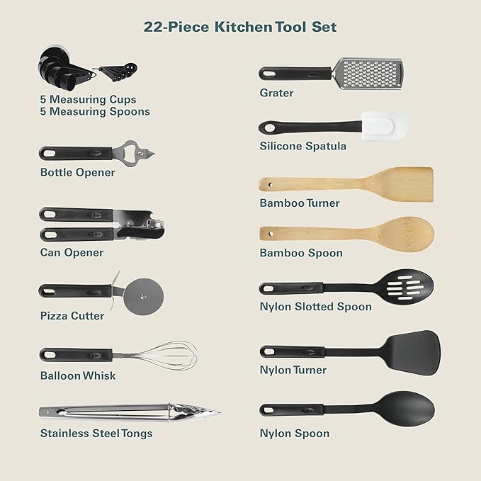 Gibson Home 74 Piece Kitchen in a Box Pots and Pans Cookware, Plates and Bowls - Image 6