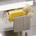 TAILI Sponge Holder with Strong Suction Cup, 4-in-1 Rustproof Sink Organizer by TAILI