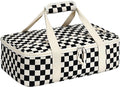 Corduroy Casserole Carrier, Insulated Lasagna Lugger by MIAOJIE