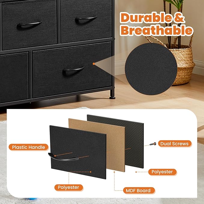 Sweetcrispy Dresser for Bedroom - Image 5