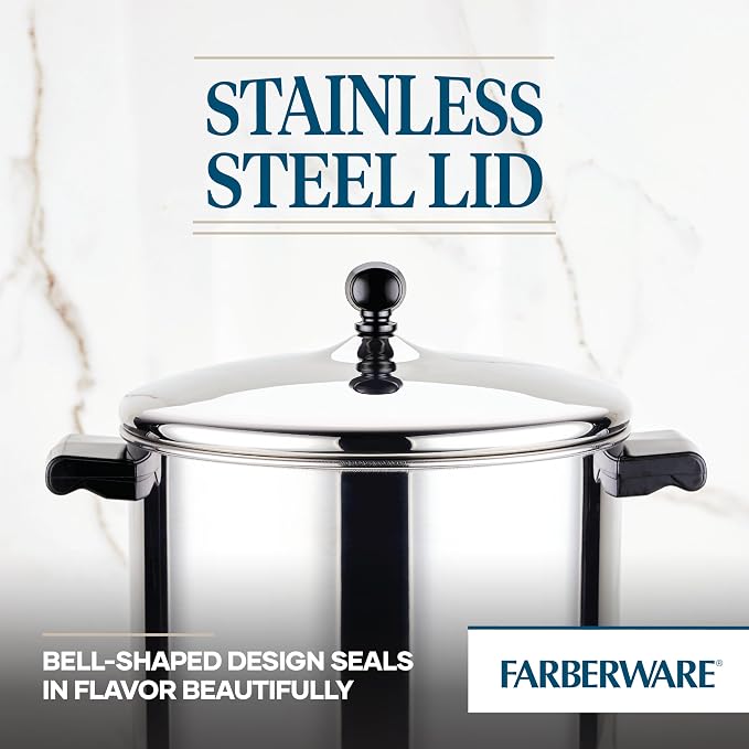 Farberware Classic Stainless Steel 8-Quart Stockpot - Image 9