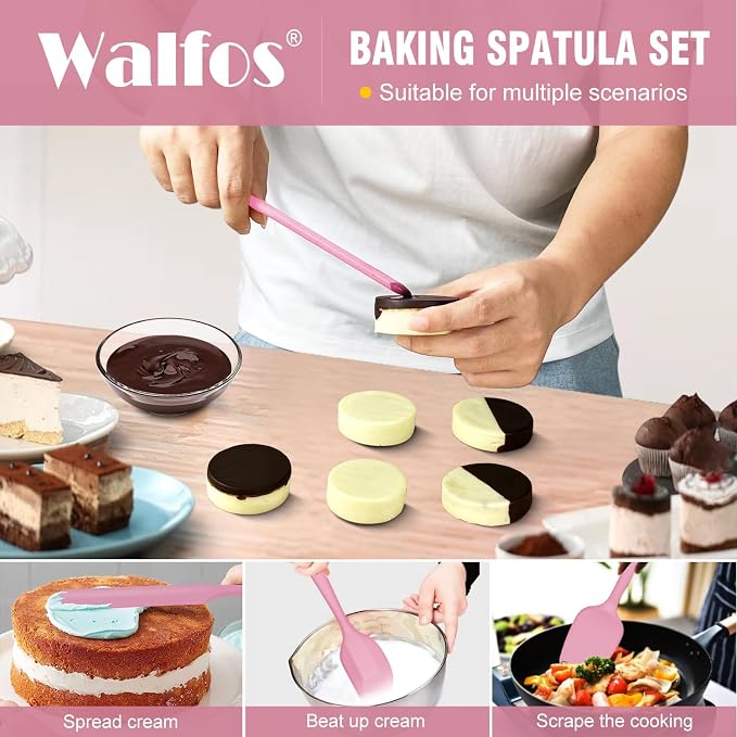 Walfos Silicone Spatula Set of 5 - Image 2