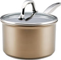 Anolon Ascend Hard Anodized Nonstick Sauce Pan/Saucepan and Lid by Anolon