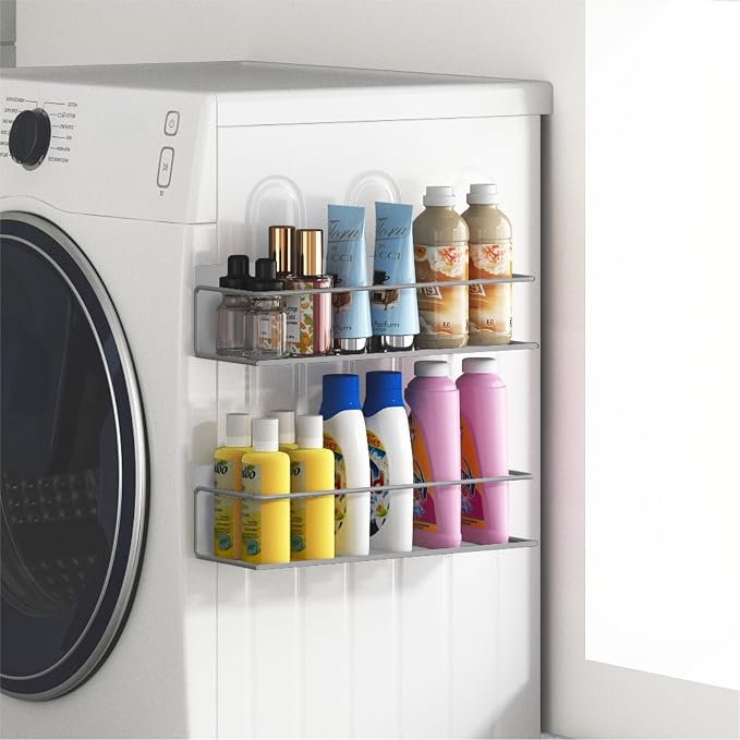 Magnetic Spice Rack For Refrigerator, Space Saving Magnetic Shelf For Fridge - Image 6
