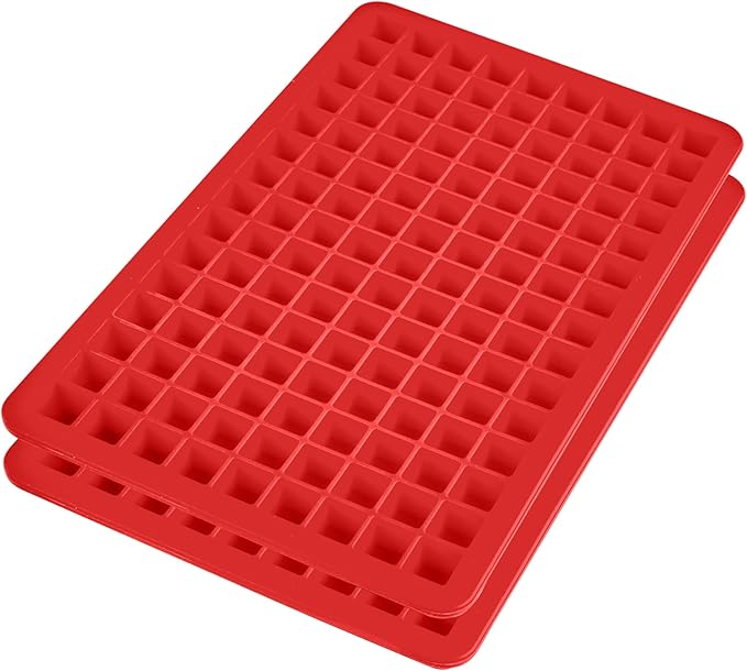 Tovolo Mini Ice Cube Tray with Lid Pack of 2 Small Ice Maker - Image 3