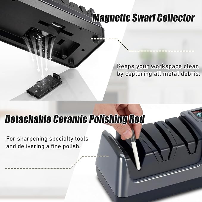 5-in-1 Electric Knife Sharpener - Image 6