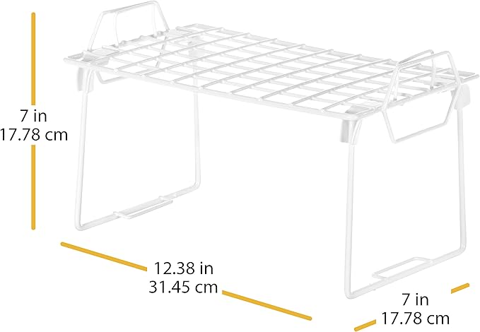 Whitmor Wire Grid Stacking Shelf Small - Image 3