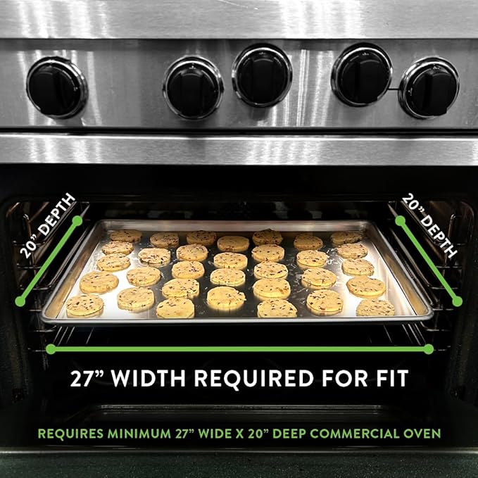 Nordic Ware Aluminum Full Size Sheet Pan 26 x 18 inches - Image 3