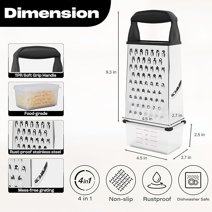 Professional Box Cheese Grater - Image 2