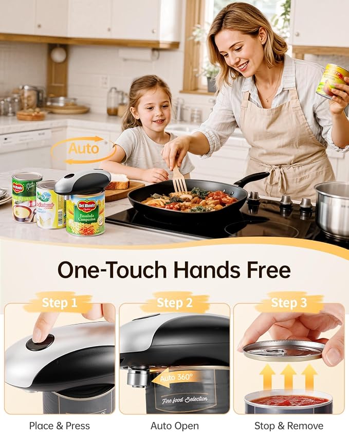 HouseSapp Rechargeable Electric Can Opener - Image 3