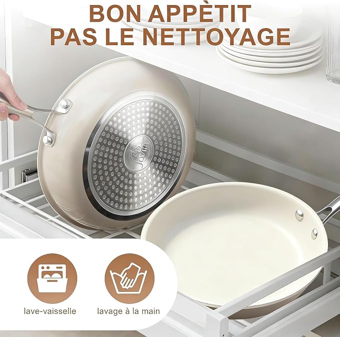 11 Inch Ceramic Nonstick Frying Pan - Image 9