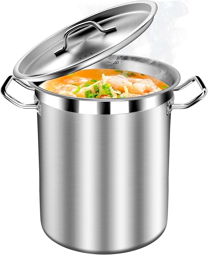 STOCKPOT Large Soup Pot with Lid by STOCKPOT