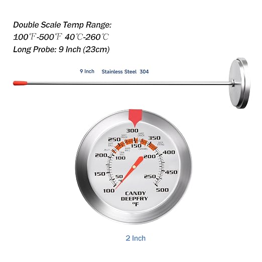 Candy Thermometer and Deep Fry Thermometer - Image 3