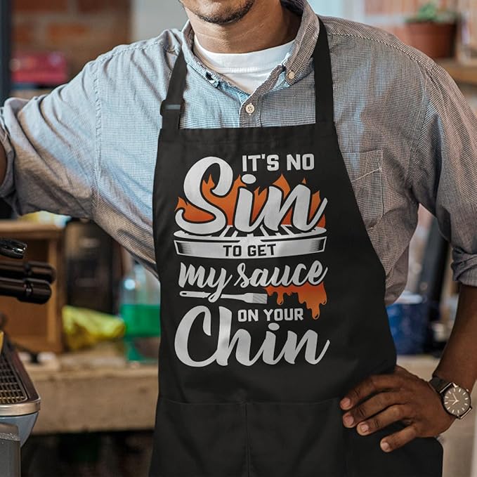SANDJEST Funny Mens Aprons - Image 5