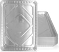 PLASTICPRO Aluminum Pans 10 Pack Disposable Cookie Sheets 13 x 17 Baking Pans by PLASTICPRO