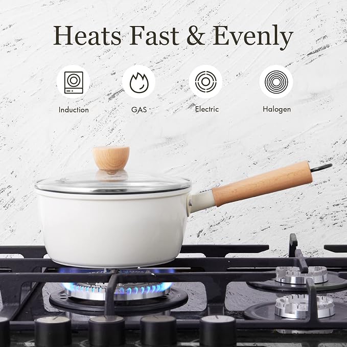 ROCKURWOK Ceramic Nonstick Sauce Pan - Image 7