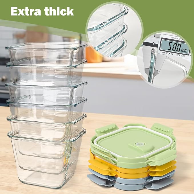Glass Soup Containers with Lids 32oz - Image 6