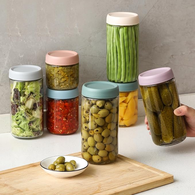 NETANY 6-pack 24oz Glass jars - Image 4