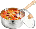 2 Quart Sauce Pan with Lid, Stainless Steel Saucepan with Dual Pour Spouts by Unknown